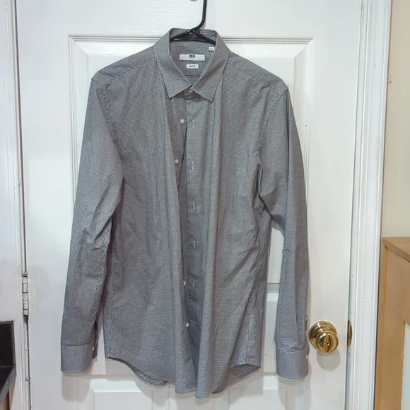 uniqlo slim fit dress shirt The Black Tux Cotton Dress Shirt-Extra Slim In White